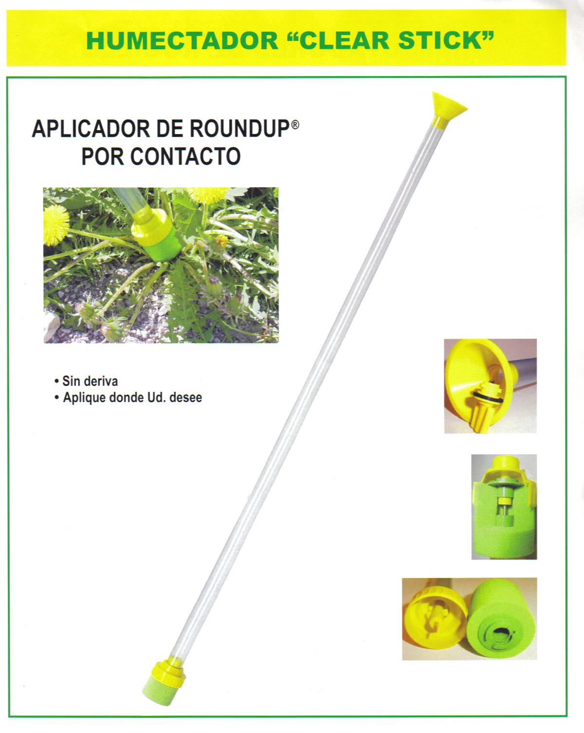 Baston para Aplicacion de Herbicidas de Contacto